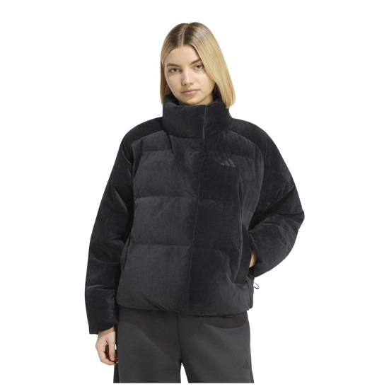 Adidas Γυναικείο μπουφάν Helionic Down Puffer Velour Jacket